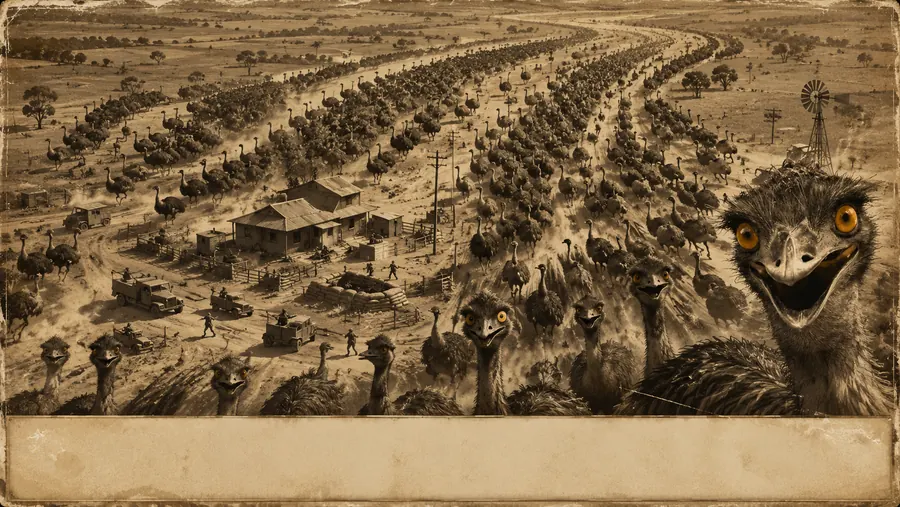 Act 5 of the EmuWars campaign, The March on Canberra: desperate absurdity